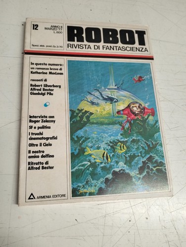 Robot rivista fantascienza - robot,