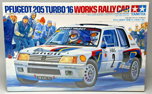 Tamiya peugeot 205 turbo - 1/24,
