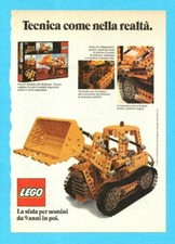 TOP979-PUBBLICITA'/ADVERTISING-1979-LEGO-MODELLO 856 BULLDOZER