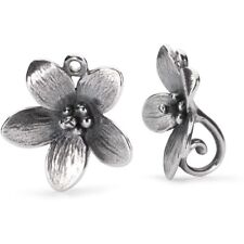 TROLLBEADS TAGEA-30003 Orecchini Fiore del Vento Argento - Retail price € 55,00