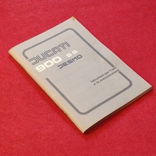 MANUALE UTENTE USO MANUTENZIONE DUCATI 900 SS DESMO LIBRETTO MOTO EPOCA VINTAGE