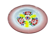 Piatto In Porcellana Smaltata