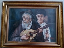 DIPINTO OLIO SU TELA STILE GRASSI ALFONSO, TULLIO, RENATO.....FIRMATO