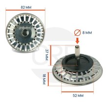 FRANKE Tappo Filtro Cestello 82mm Tipo Basso Originale Lavello Armonia Galassia