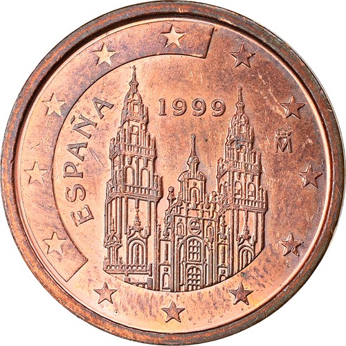 830376 spagna 2 euro - 2, cent