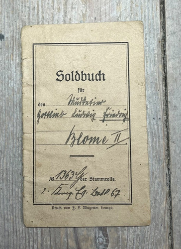 Ww1 german infantry - infantry, record