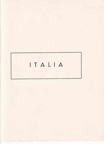 Fogli marini regno italia - fogli, d'italia