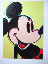 ANDY WARHOL: CARTOLINA