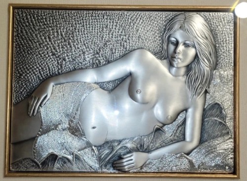 Quadro lastra argento - lastra,