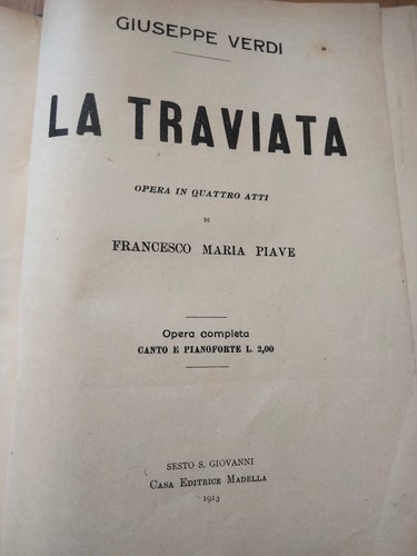 Traviata verdi - traviata,, g.