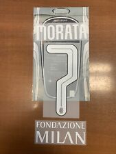 MORATA MAGLIA CALCIO MILAN KIT NOME NUMERO UFFICIALE CHAMPIONS LEAGUE 2024/2025