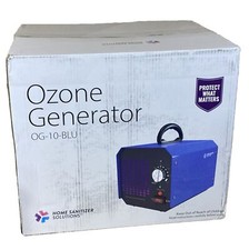 Generatore di Ozono Soluzioni Igienizzanti per Casa e Commerciale Ionizzatore Blu