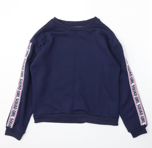 Felpa dunnes bambina blu misto - felpa,