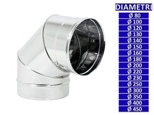 ALLINOX Curva Chiusa 90° In