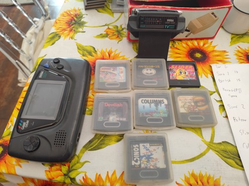 Retroconsole sega game gear - sega,