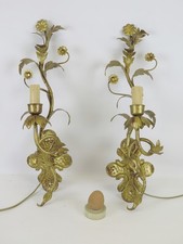 DUE APPLIQUE DORATE FERRO