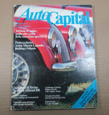 Rivista AUTOCAPITAL marzo/aprile 1982 spider Aston Martin Alfasud Ritmo Abarth