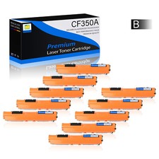 10 Pack CF350A Black Toner