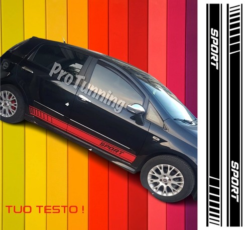 Strisce adesive fiat - fiat, grande