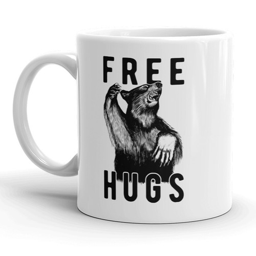Tazza caffè free bear hugs - free,