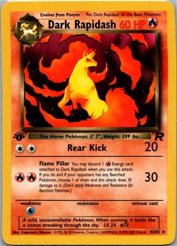 Dark rapidash team rocket - dark,