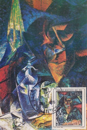 Umberto boccioni cartolina - umberto,