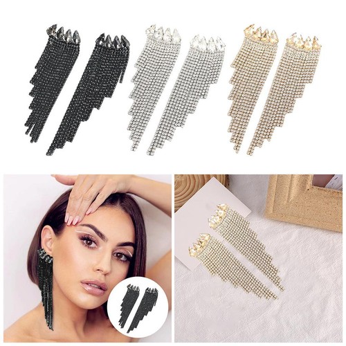 Orecchini pendenti con strass