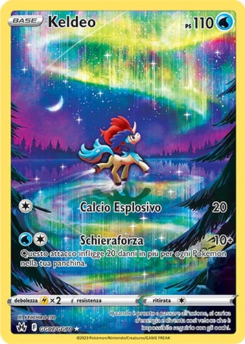 Keldeo gg07 gg70 holo crown - gg07/gg70,