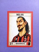 FIGURINA CARICATURA CALCIATORI