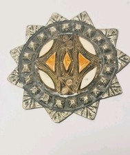 Centrotavola ceramica marocchina/francese vintage/antico elemento centrale ciotola