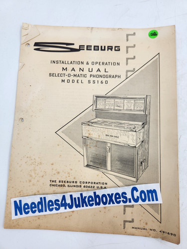 Original seeburg ss160 - original, jukebox