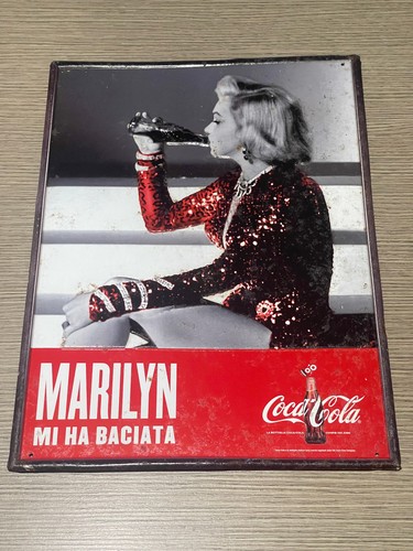 Insegna coca cola marilyn - cola,