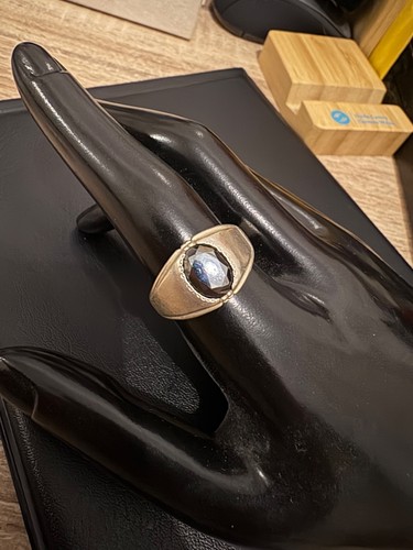 Anello uomo vintage sterling - vintage,