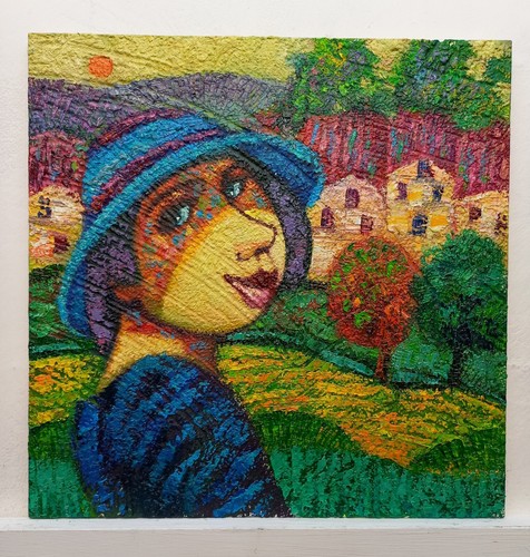 Dipinto quadro paesaggio - dipinto,