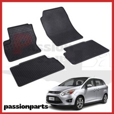 TAPPETI IN GOMMA FORD C-MAX II DAL 2010 IN GOMMA TAPPETINI SU MISURA KIT 4 PEZZI
