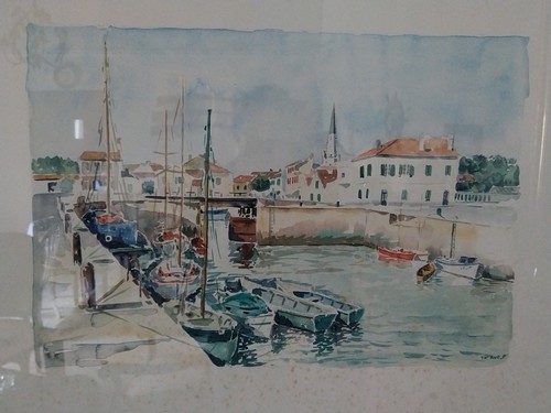 Tatave aquarelle port - tatave,