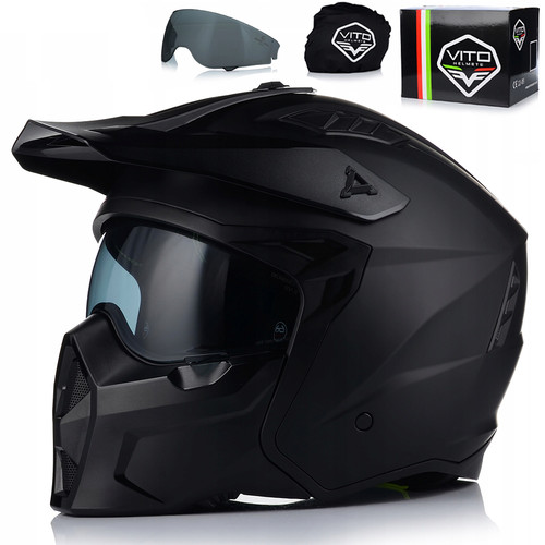 Casco jet moto - casco, vito