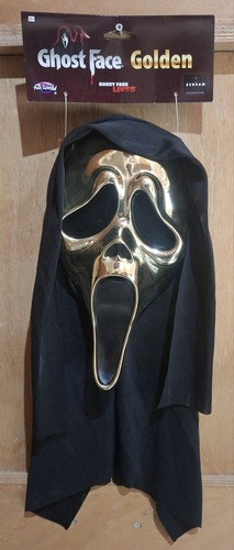 Maschera ghostface gold - , "gold"
