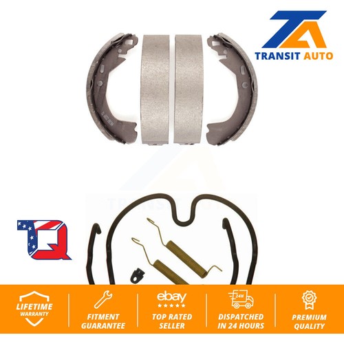 Rear drum brake - drum, hardware