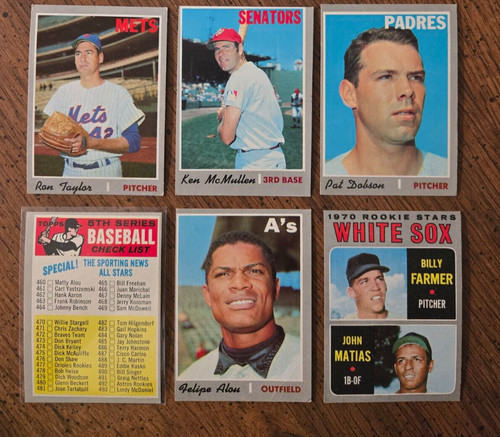 1970 topps baseball - 1970, you