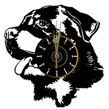 Orologio in vinile da parete