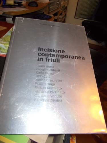 Libro incisione contemporanea - libro,