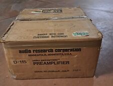 AUDIO RESEARCH D 115    SOLO  IMBALLO