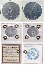 REPUBBLICA ITALIANA 2 lire 1946 RARA PERIZIATA