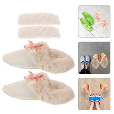  1 Paio di Inserti per Zoccoli Invernali: Inserti per Pantofole in Peluche per Donna e Ragazza -