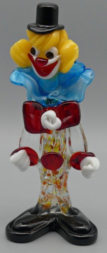 Figurina clown vetro - figurina,
