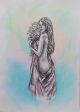 Ritratto di donna dipinto