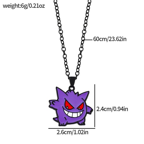 Collana ciondolo gengar - ciondolo,