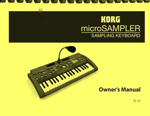 Korg microsampler tastiera - tastiera, di