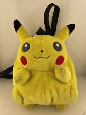 Zaino Zainetto Pokemon Pikachu Peluche Hasbro 2000 No Nintendo
